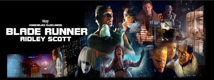 Collage Blade runner Ridley Scott