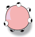 Ilustracion mascota Miop cenital