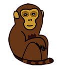 Ilustración mono